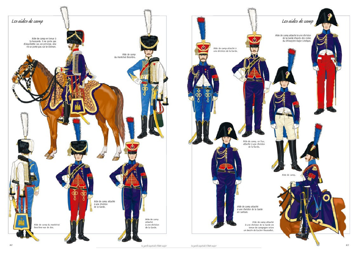GARDE IMPERIALE - aides de camps