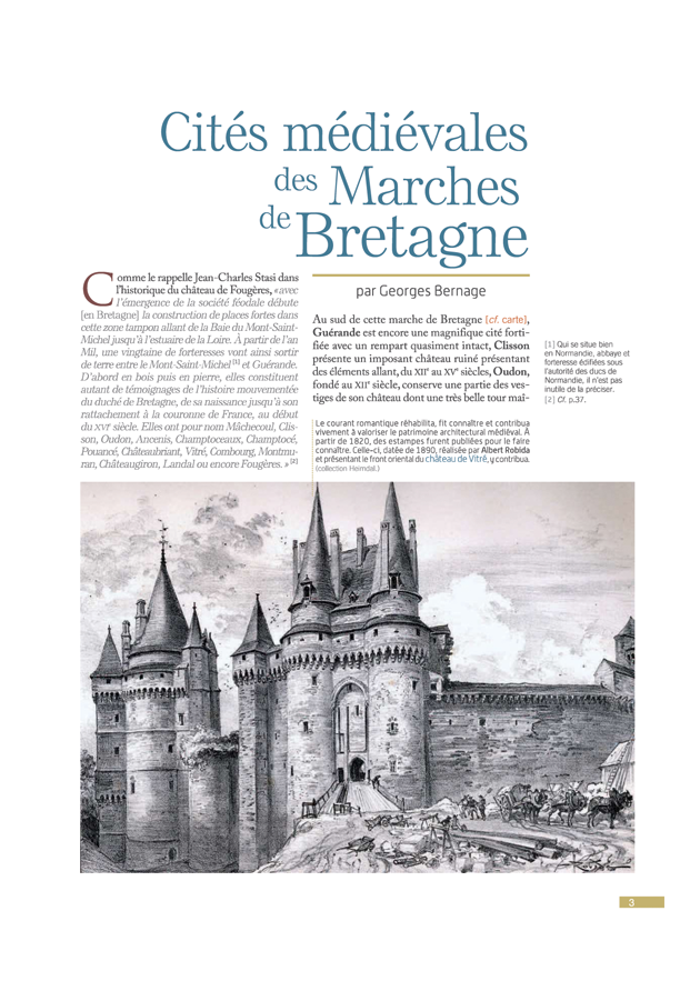 LES MARCHES DE BRETAGNE