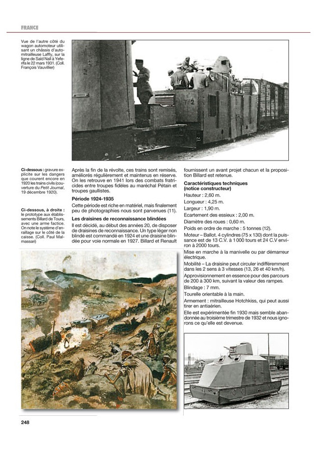 LES TRAINS BLINDÉS