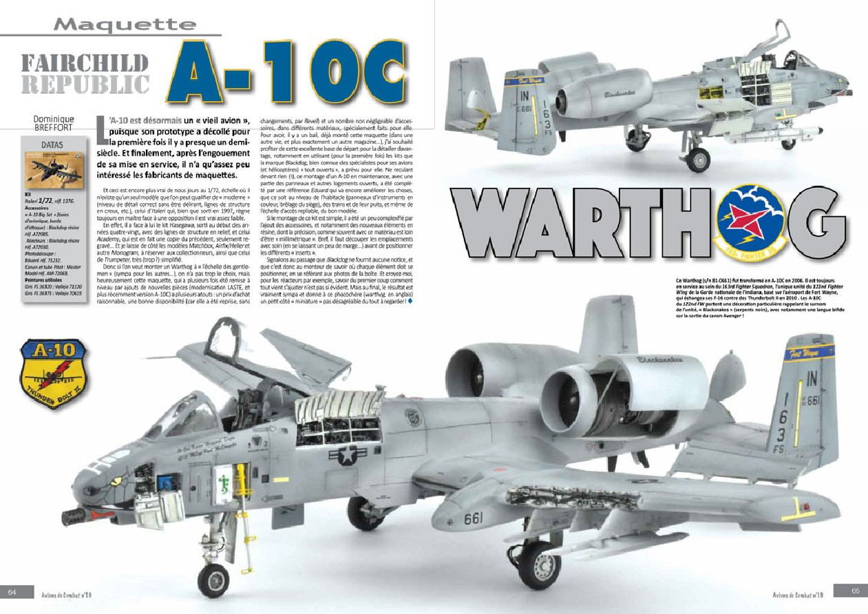 Avions de combat n°19