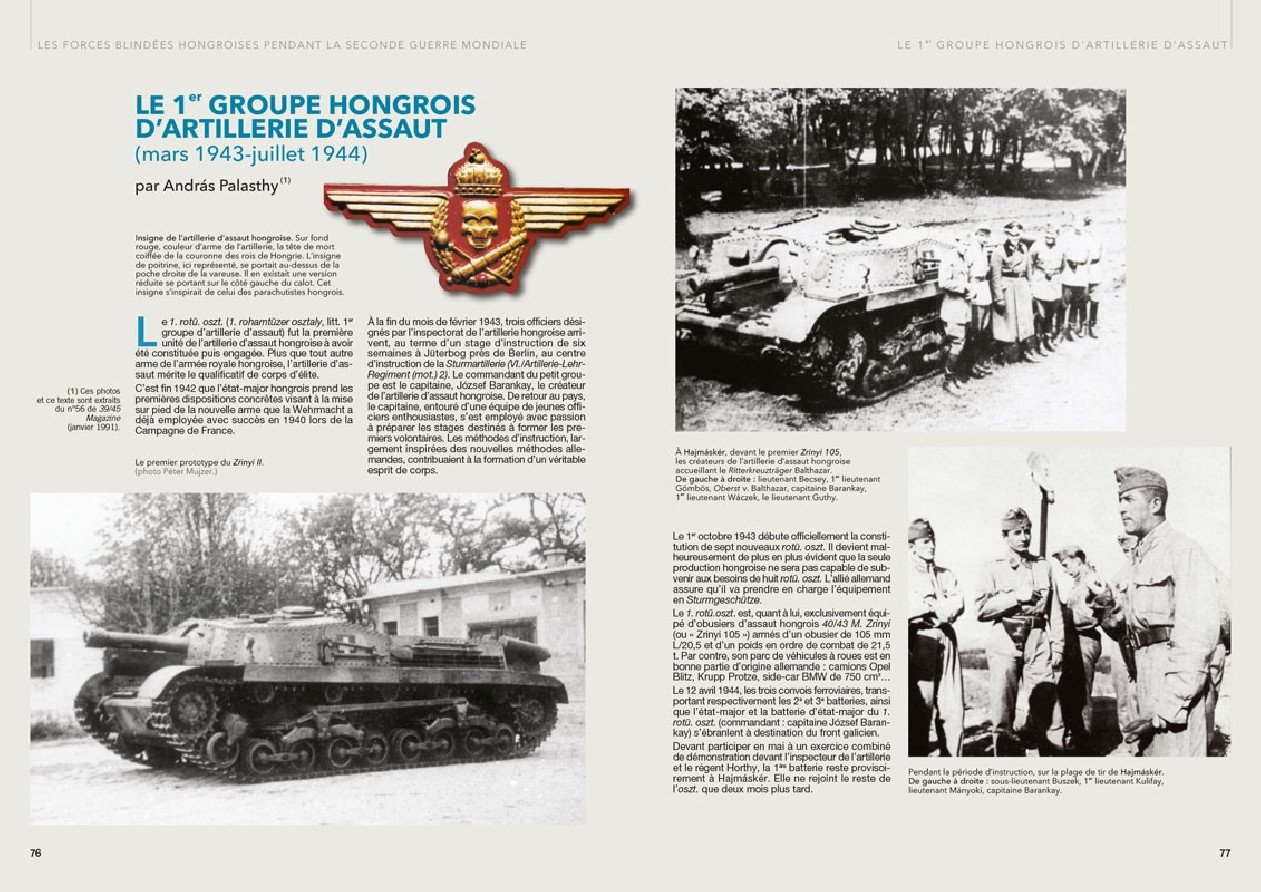 Les forces blindées hongroises