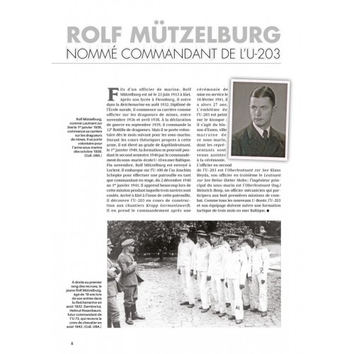 L'U-203 de Rudolf Mützelburg
