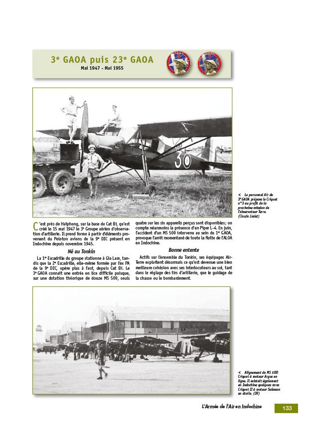 L’Armée de l’Air en Indochine L’Armée de l’Air en Indochine