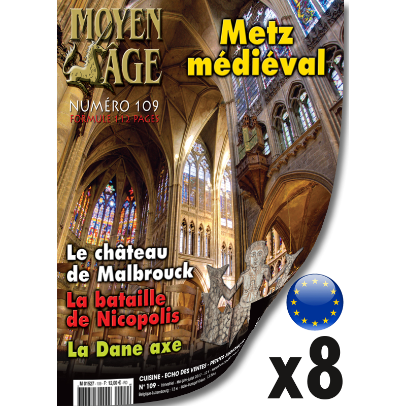 Abonnement Moyen Age - 2 ans - Europe+Suisse