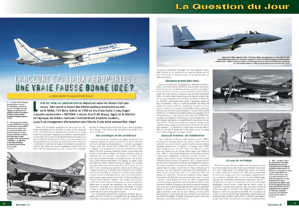 Avions de combat n°30