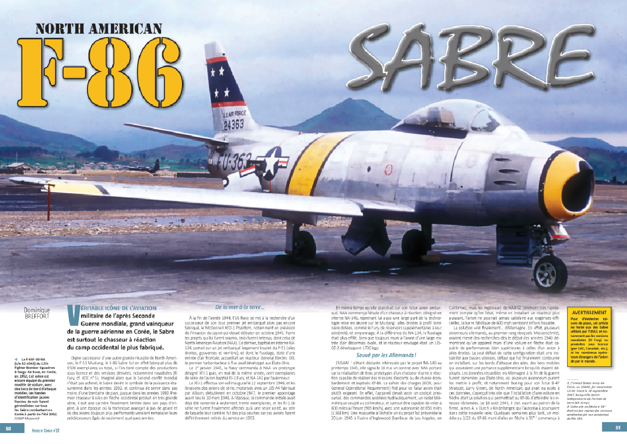 Avions de combat n°35