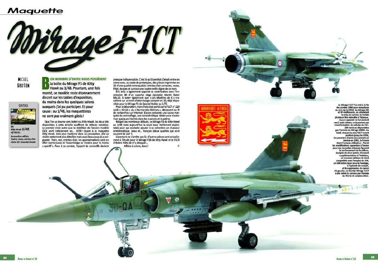 Avions de combat n°38