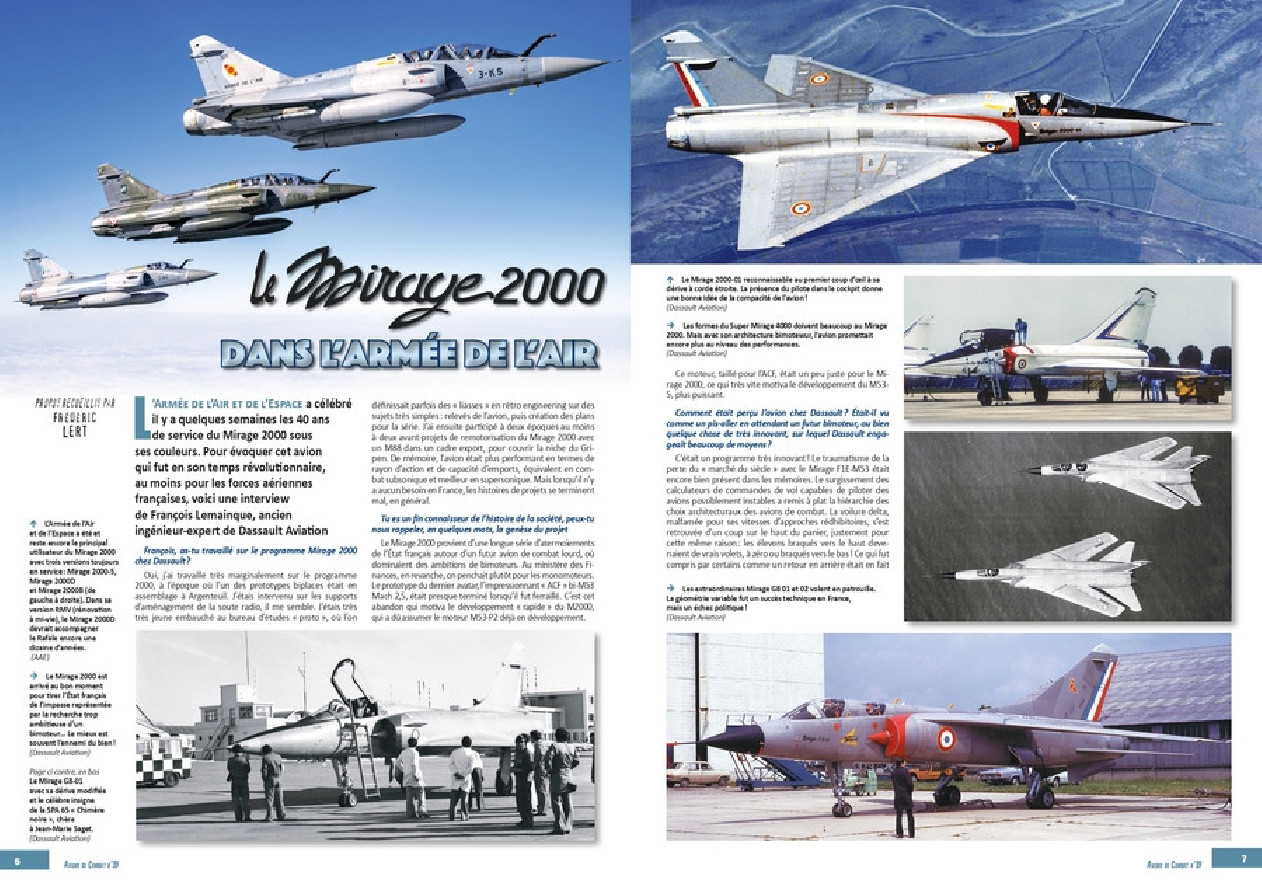 Avions de combat n°39 Avions de combat n°39