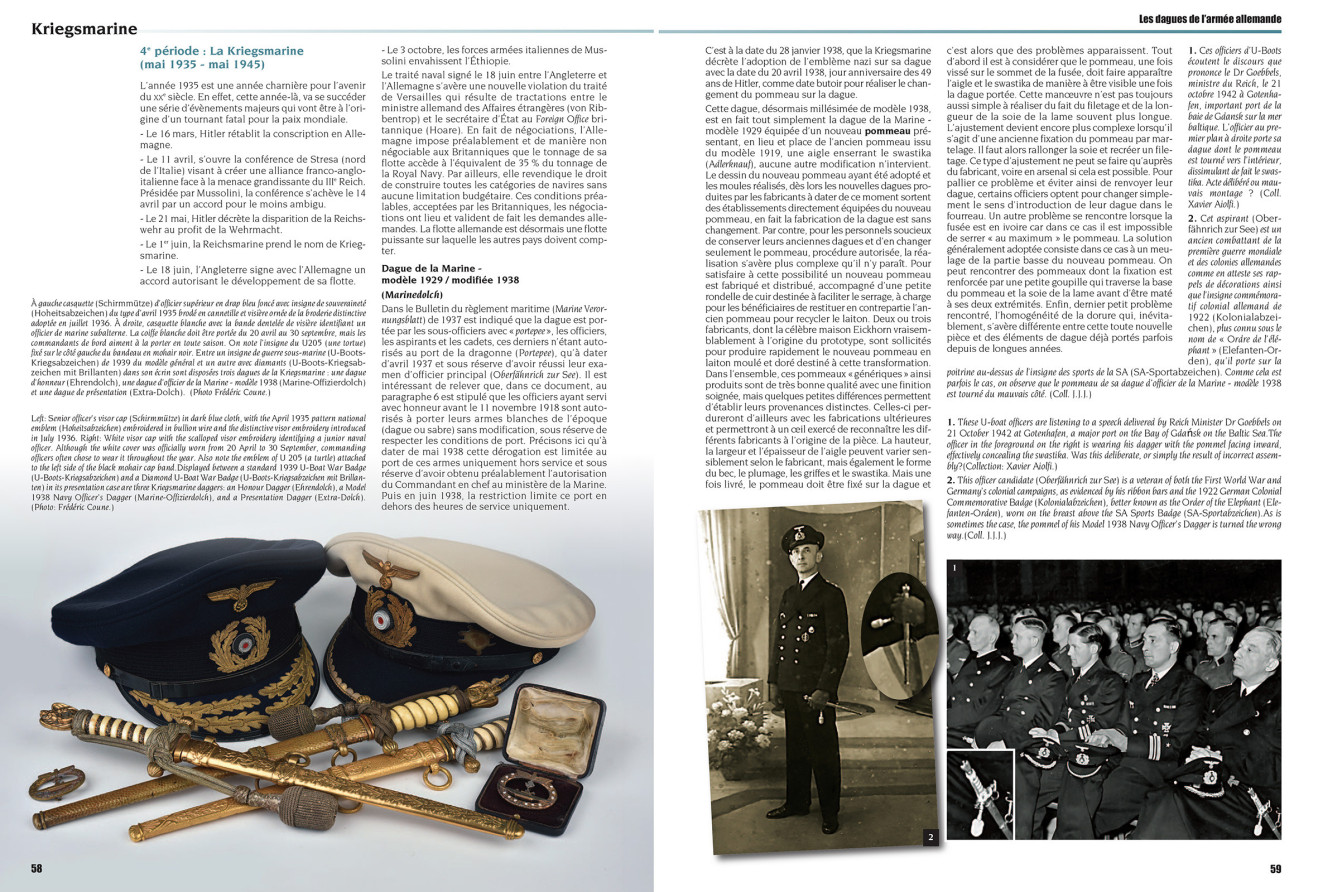 Les dagues de l'armée allemande